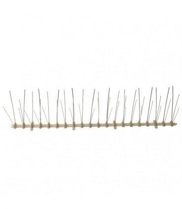 vidaXL 5-row Plastic Bird & Pigeon Spikes Set of 20 10 m