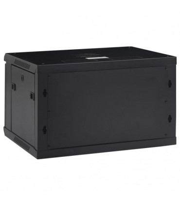 vidaXL 6U Wall Mounted Network Cabinet 19 IP20 600x450x375 mm