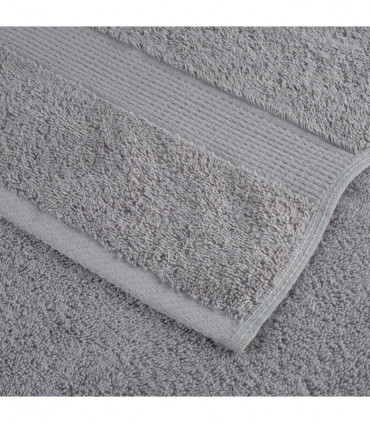 vidaXL 8 Piece Premium Towel Set Grey 600 gsm 100% Cotton