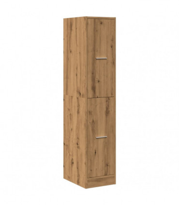 vidaXL Apothecary Cabinet Artisian Oak 30x41x144.5 cm Engineered Wood