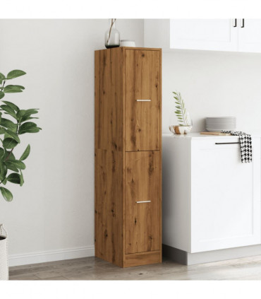 vidaXL Apothecary Cabinet Artisian Oak 30x41x144.5 cm Engineered Wood