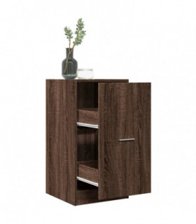 vidaXL Apothecary Cabinet Brown Oak 40x41x77.5 cm Engineered Wood