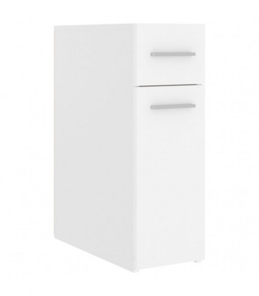 vidaXL Apothecary Cabinet White 20x45.5x60 cm Engineered Wood