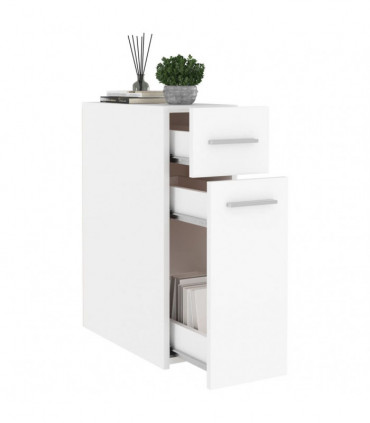 vidaXL Apothecary Cabinet White 20x45.5x60 cm Engineered Wood