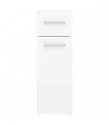 vidaXL Apothecary Cabinet White 20x45.5x60 cm Engineered Wood