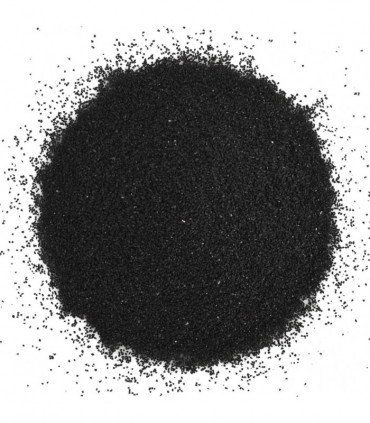 vidaXL Aquarium Sand 10 kg Black 0.2-2 mm