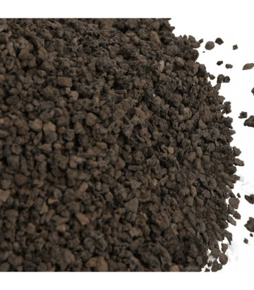 vidaXL Aquarium Sand 10 kg Black 0.2-2 mm