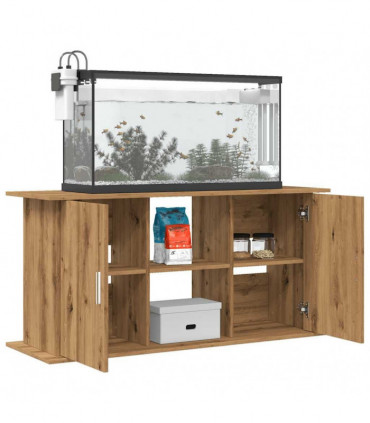 vidaXL Aquarium Stand Artisan Oak 121x41x58 cm Engineered Wood