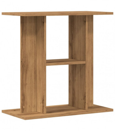 vidaXL Aquarium Stand Artisan Oak 60x30x60 cm Engineered Wood