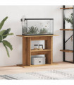 vidaXL Aquarium Stand Artisan Oak 80x35x60 cm Engineered Wood