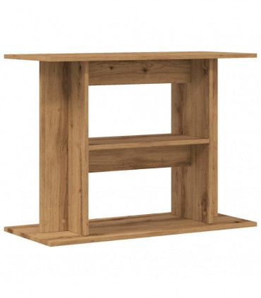 vidaXL Aquarium Stand Artisan Oak 80x35x60 cm Engineered Wood