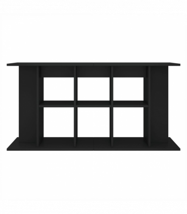 vidaXL Aquarium Stand Black 120x40x60 cm Engineered Wood