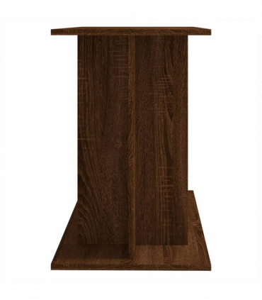 vidaXL Aquarium Stand Brown Oak 100x40x60 cm Engineered Wood