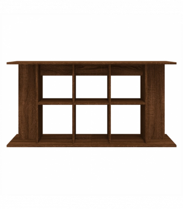 vidaXL Aquarium Stand Brown Oak 120x40x60 cm Engineered Wood