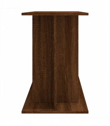 vidaXL Aquarium Stand Brown Oak 120x40x60 cm Engineered Wood