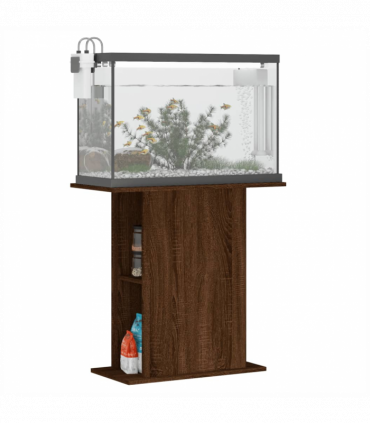 vidaXL Aquarium Stand Brown Oak 75x36x72.5 cm Engineered Wood