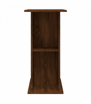 vidaXL Aquarium Stand Brown Oak 75x36x72.5 cm Engineered Wood