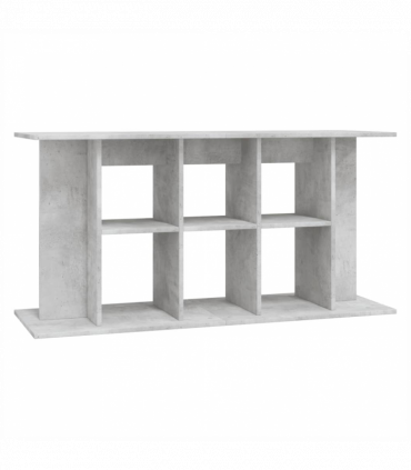 vidaXL Aquarium Stand Concrete Grey 120x40x60 cm Engineered Wood
