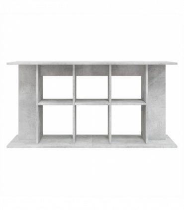 vidaXL Aquarium Stand Concrete Grey 120x40x60 cm Engineered Wood