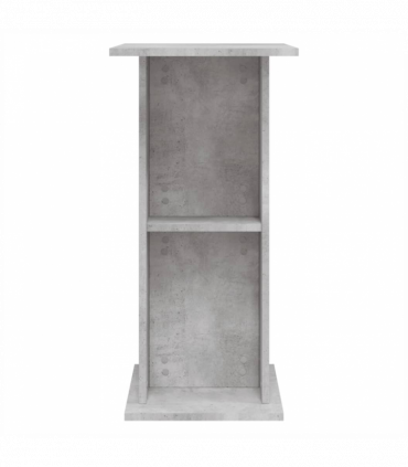 vidaXL Aquarium Stand Concrete Grey 60.5x36x72.5 cm Engineered Wood