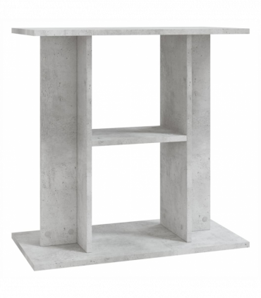 vidaXL Aquarium Stand Concrete Grey 60x30x60 cm Engineered Wood