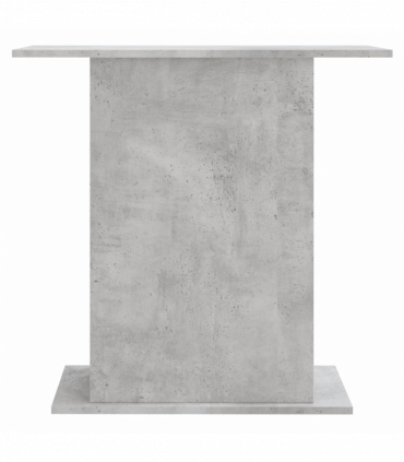 vidaXL Aquarium Stand Concrete Grey 75x36x72.5 cm Engineered Wood
