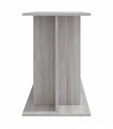 vidaXL Aquarium Stand Grey Sonoma 120x40x60 cm Engineered Wood