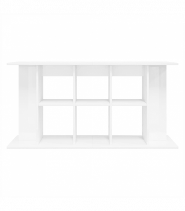 vidaXL Aquarium Stand High Gloss White 120x40x60 cm Engineered Wood