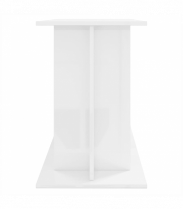 vidaXL Aquarium Stand High Gloss White 120x40x60 cm Engineered Wood