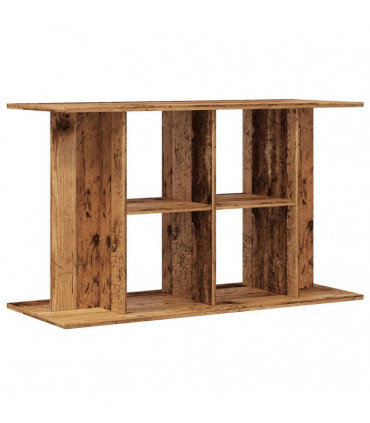vidaXL Aquarium Stand Old Wood 100x40x60 cm Engineered Wood