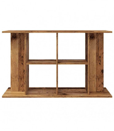 vidaXL Aquarium Stand Old Wood 100x40x60 cm Engineered Wood