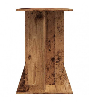 vidaXL Aquarium Stand Old Wood 100x40x60 cm Engineered Wood