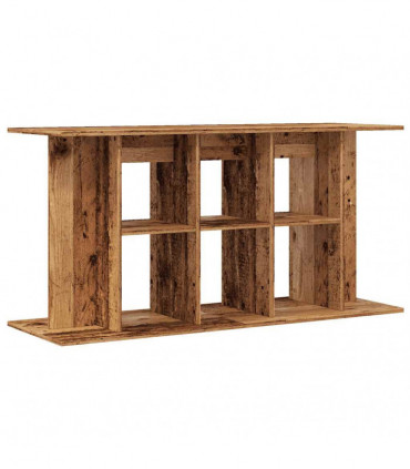 vidaXL Aquarium Stand Old Wood 120x40x60 cm Engineered Wood