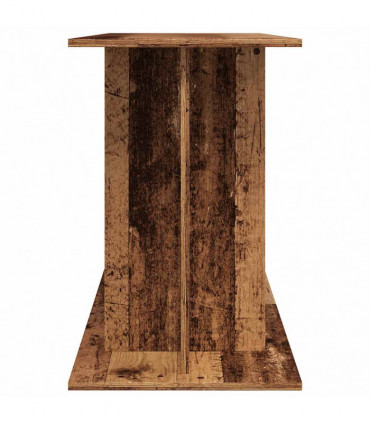 vidaXL Aquarium Stand Old Wood 120x40x60 cm Engineered Wood