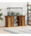 vidaXL Aquarium Stand Old Wood 121x41x58 cm Engineered Wood