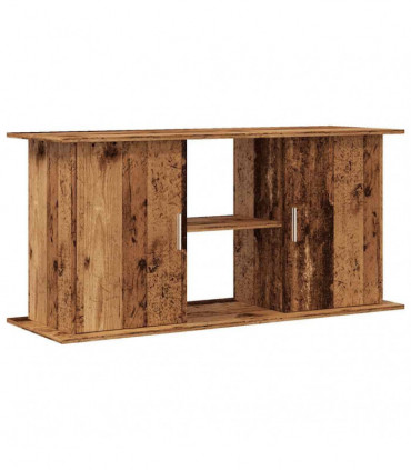 vidaXL Aquarium Stand Old Wood 121x41x58 cm Engineered Wood