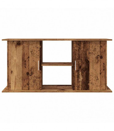 vidaXL Aquarium Stand Old Wood 121x41x58 cm Engineered Wood