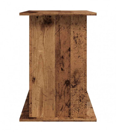 vidaXL Aquarium Stand Old Wood 121x41x58 cm Engineered Wood