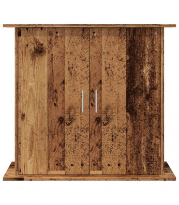 vidaXL Aquarium Stand Old Wood 81x36x73 cm Engineered Wood