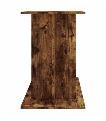 vidaXL Aquarium Stand Smoked Oak 100x40x60 cm Engineered Wood