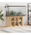 vidaXL Aquarium Stand Sonoma Oak 120x40x60 cm Engineered Wood