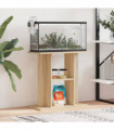 vidaXL Aquarium Stand Sonoma Oak 60x30x60 cm Engineered Wood