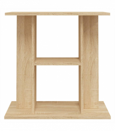 vidaXL Aquarium Stand Sonoma Oak 60x30x60 cm Engineered Wood