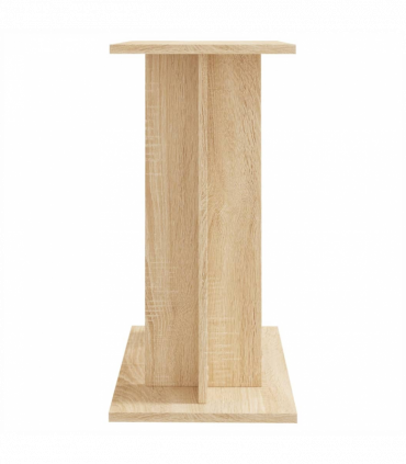 vidaXL Aquarium Stand Sonoma Oak 60x30x60 cm Engineered Wood