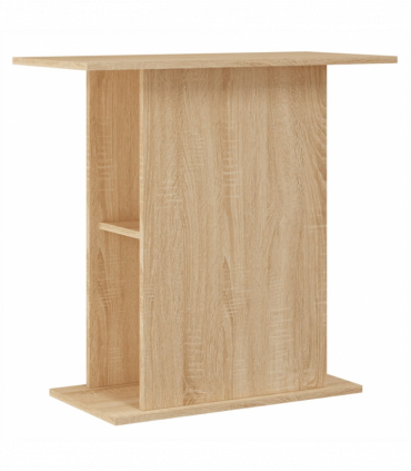 vidaXL Aquarium Stand Sonoma Oak 75x36x72.5 cm Engineered Wood