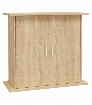 vidaXL Aquarium Stand Sonoma Oak 81x36x73 cm Engineered Wood