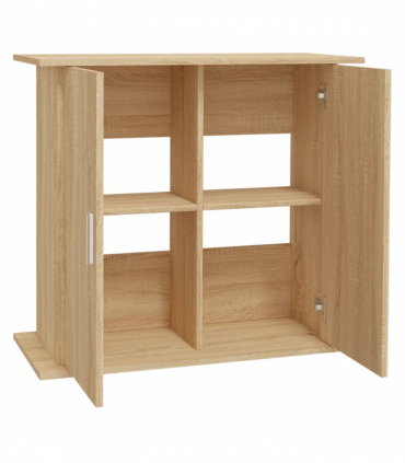 vidaXL Aquarium Stand Sonoma Oak 81x36x73 cm Engineered Wood