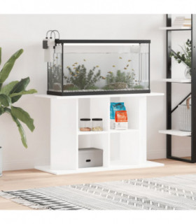 vidaXL Aquarium Stand White 100x40x60 cm Engineered Wood