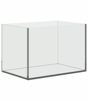 vidaXL Aquarium with Storage Transparent 30 x 20 x 20 cm Glass