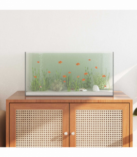 vidaXL Aquarium with Storage Transparent 60 x 30 x 30 cm Glass